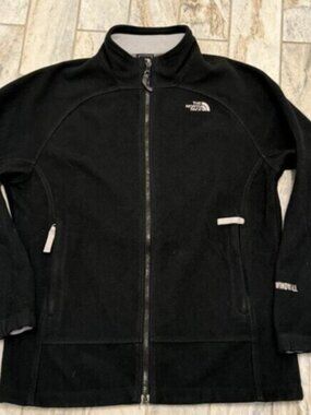 The North Face kids youth XL Size 18 Black Windwall Fleece Jacket